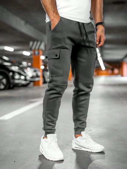 Men's Slim-Fit Trousers In A Streetwear Style - Virgil