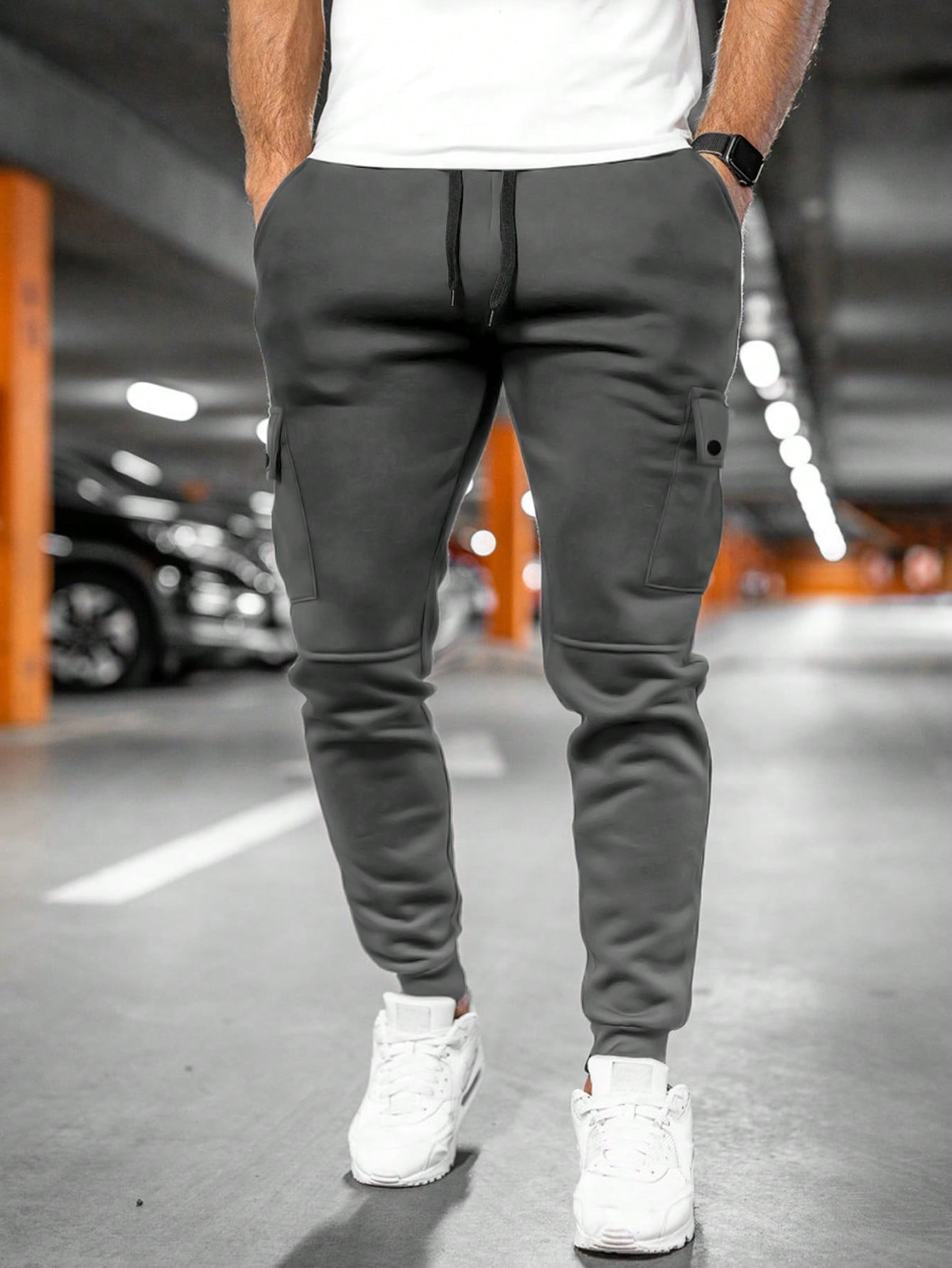 Men's Slim-Fit Trousers In A Streetwear Style - Virgil