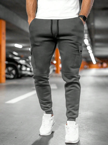 Men's Slim-Fit Trousers In A Streetwear Style - Virgil