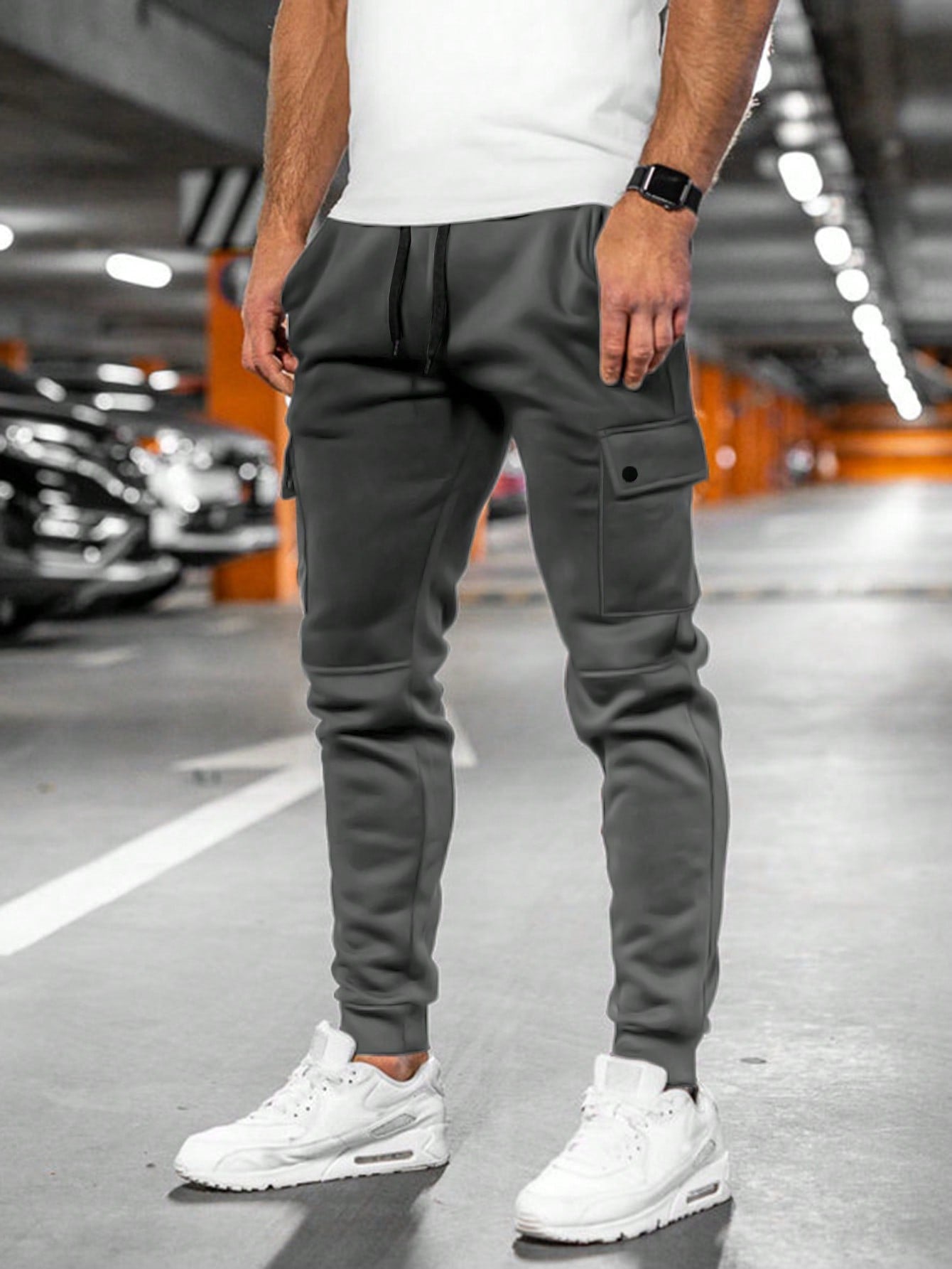 Men's Slim-Fit Trousers In A Streetwear Style - Virgil