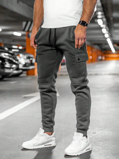 Men's Slim-Fit Trousers In A Streetwear Style - Virgil