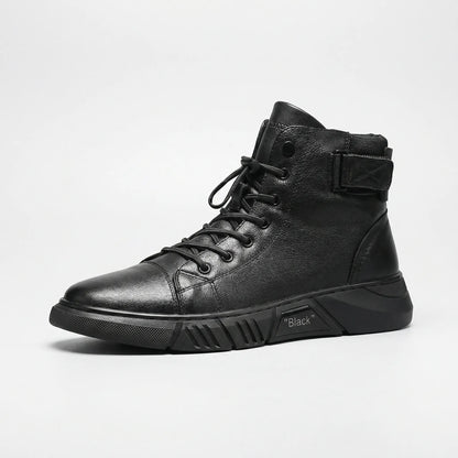 Mens High Top Trainers - Laurence