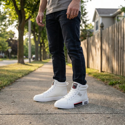 Mens High Top Trainers - Matti