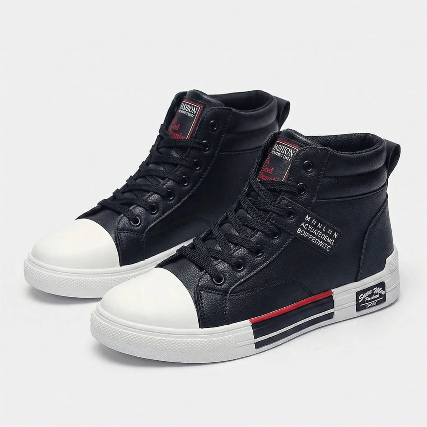Mens High Top Trainers - Matti