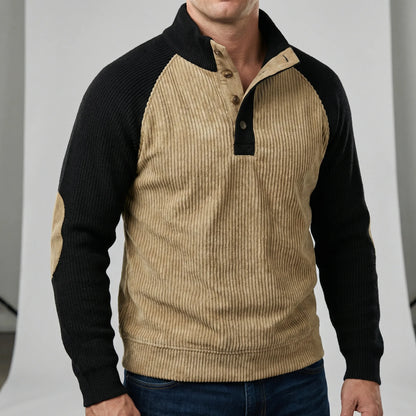 Mens Jumper With Raglan Sleeves - Magnus