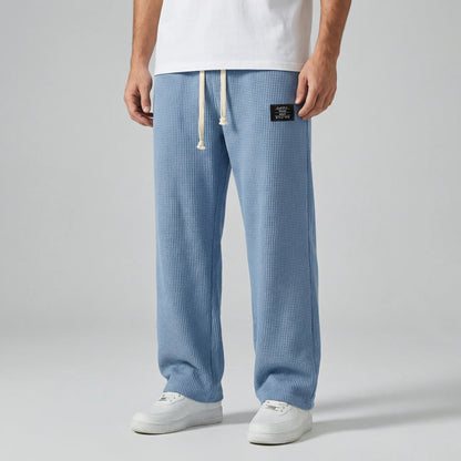 Mens Lounge Wear Trousers With Drawstring Waist - Caspar