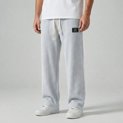 Mens Lounge Wear Trousers With Drawstring Waist - Caspar