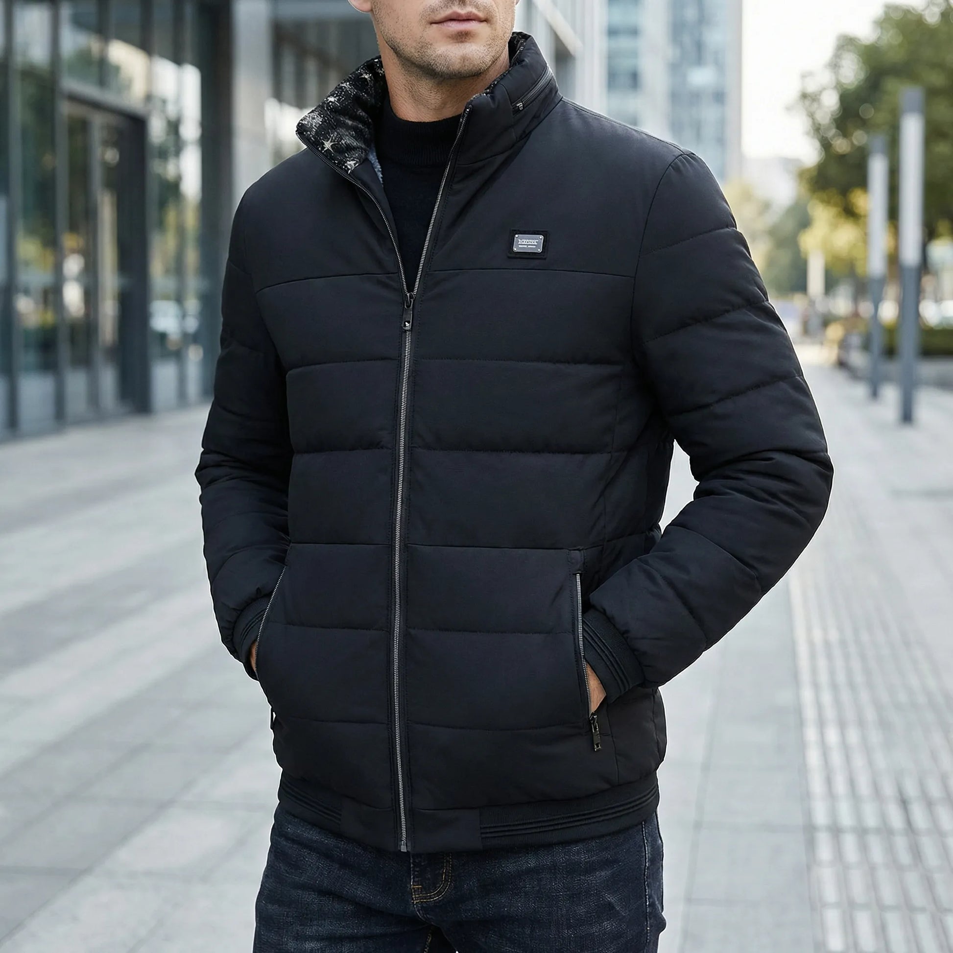 Mens Quilted Jacket - Nino