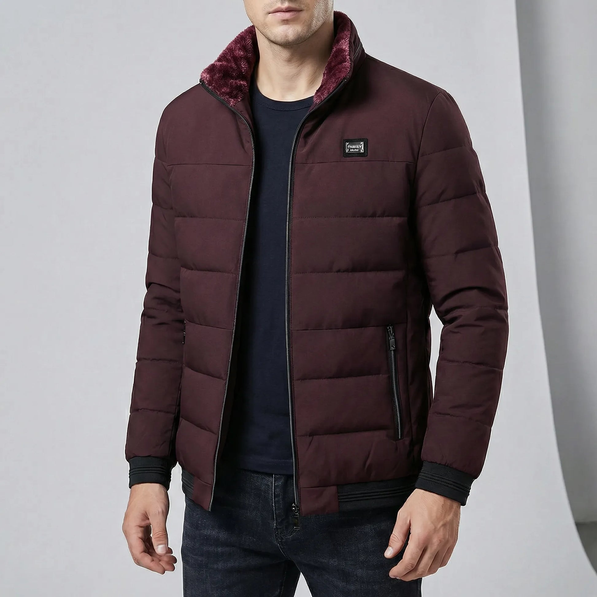Mens Quilted Jacket - Nino