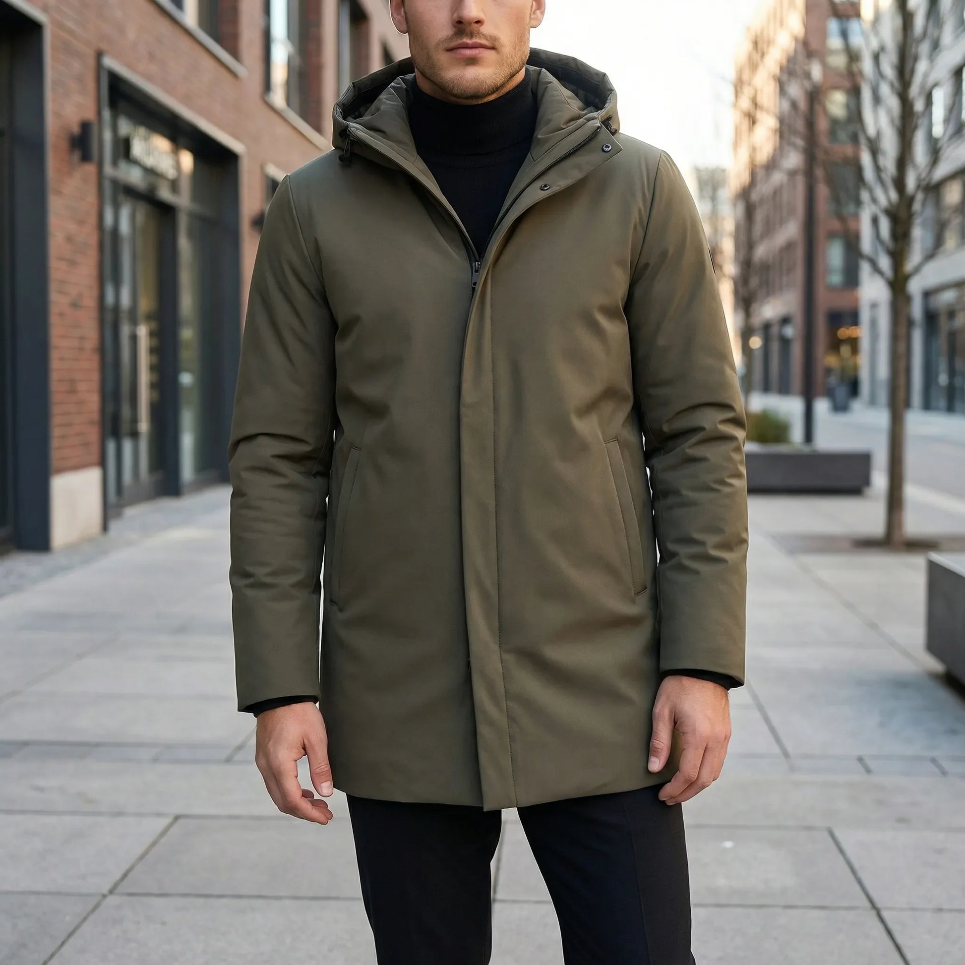 Mens Winter Jackets Parka - Mustafa