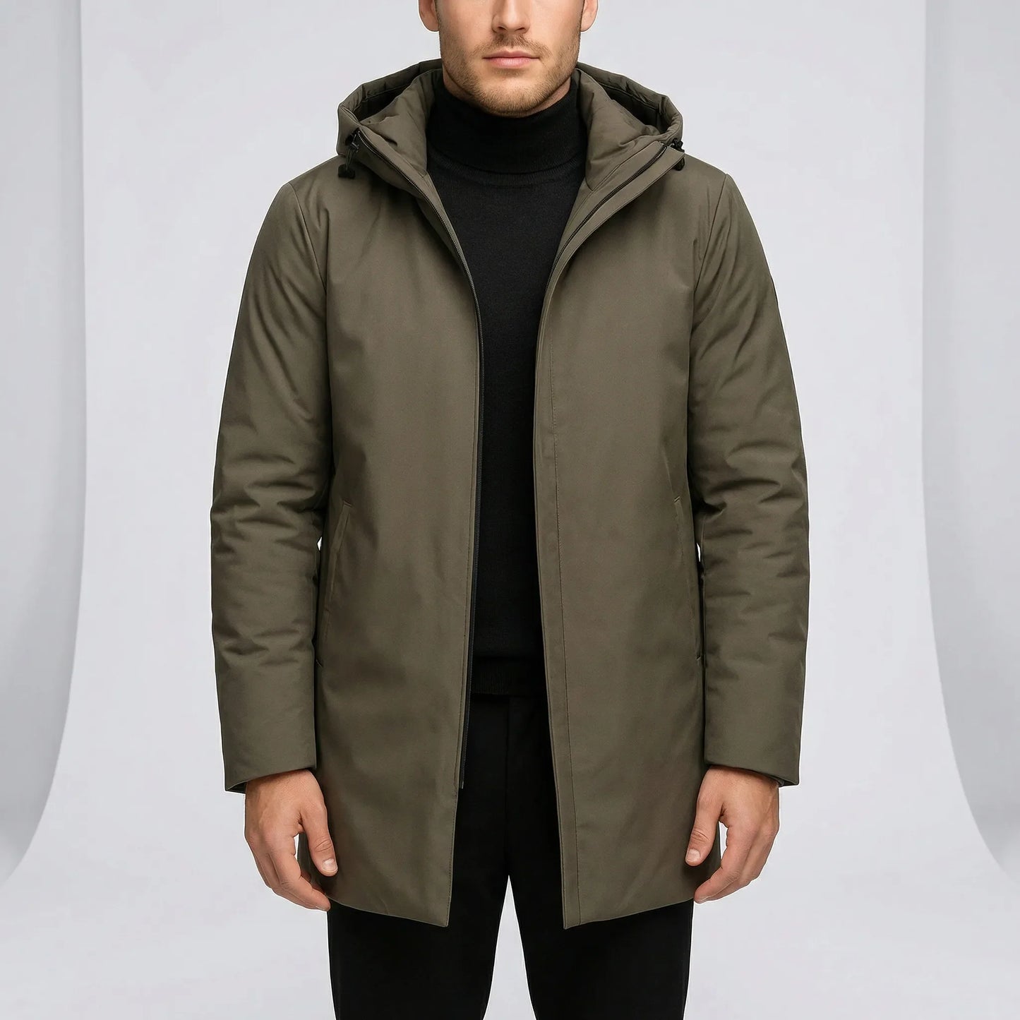 Mens Winter Jackets Parka - Mustafa