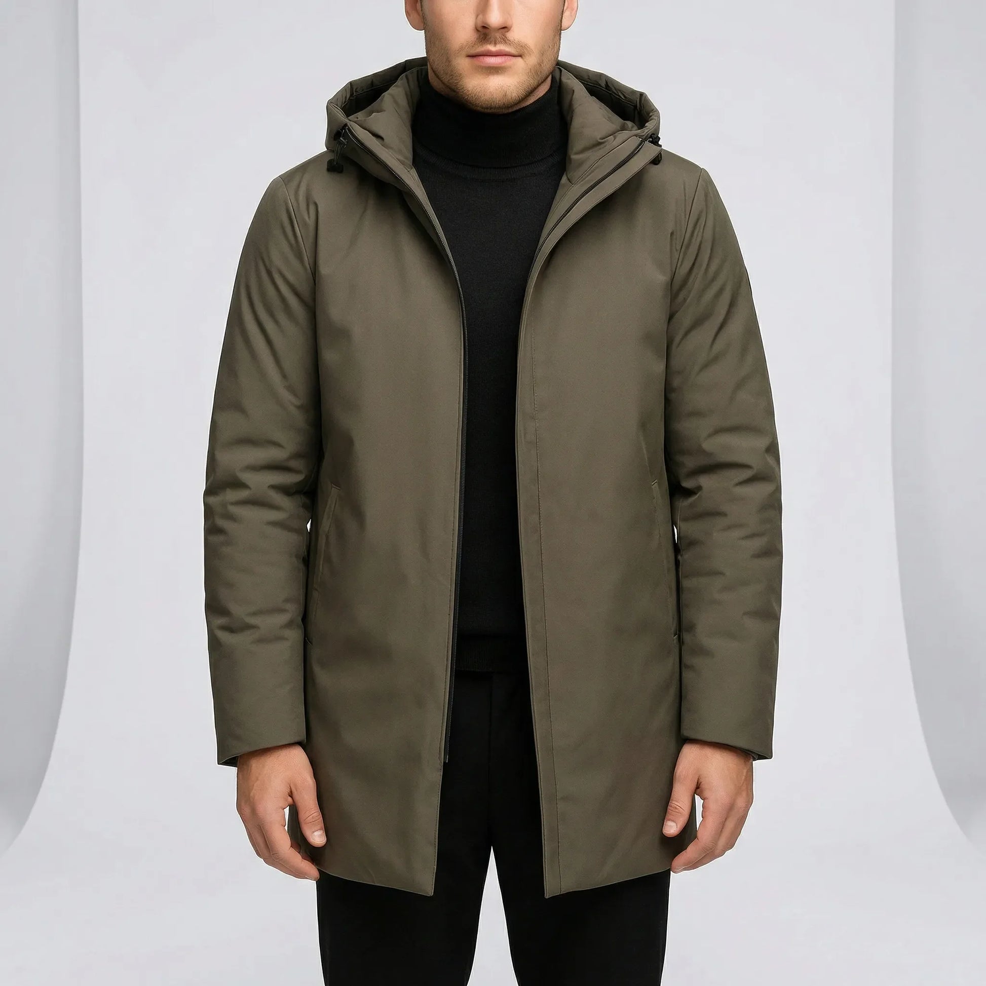Mens Winter Jackets Parka - Mustafa
