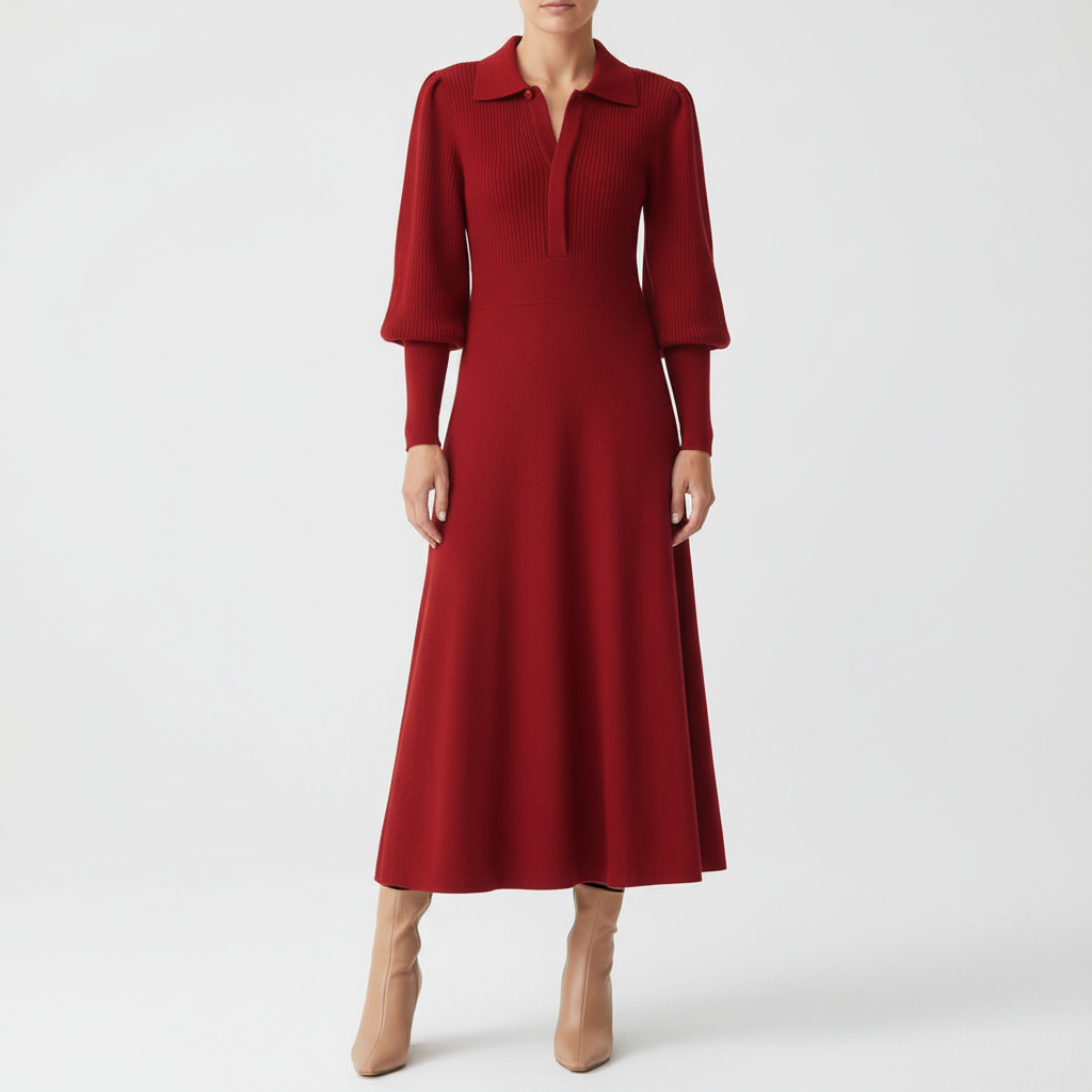 Midi-Kleid -  Ines