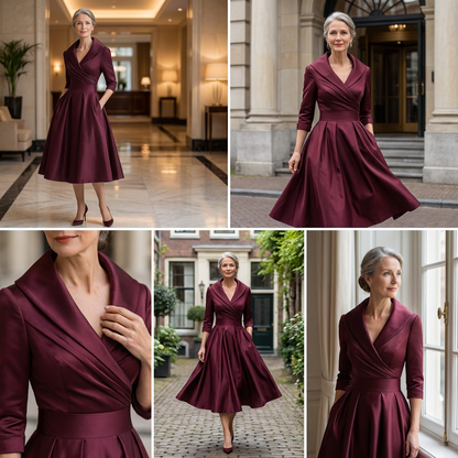 Midi Dress for Women | Elegant & Timeless A-Line Style 6