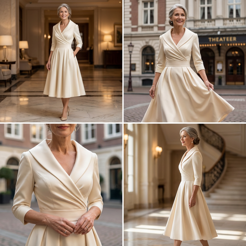 Midi Dress for Women | Elegant & Timeless A-Line Style 9