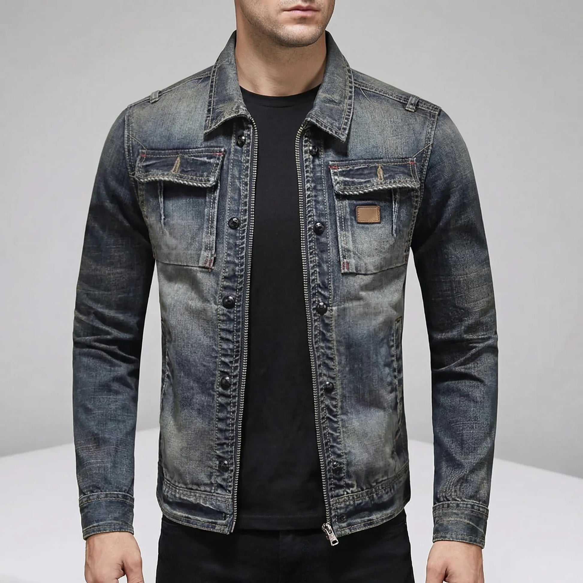 Midweight Button-Up Jacket - Quirin