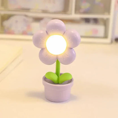 BlossomGlow Small Flower Soothing Table Lamp