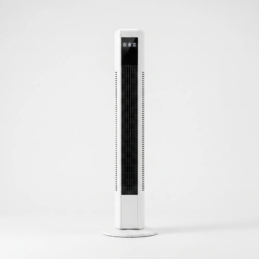 Minimalist Cylindrical Oscillating Tower Fan - Ventyra