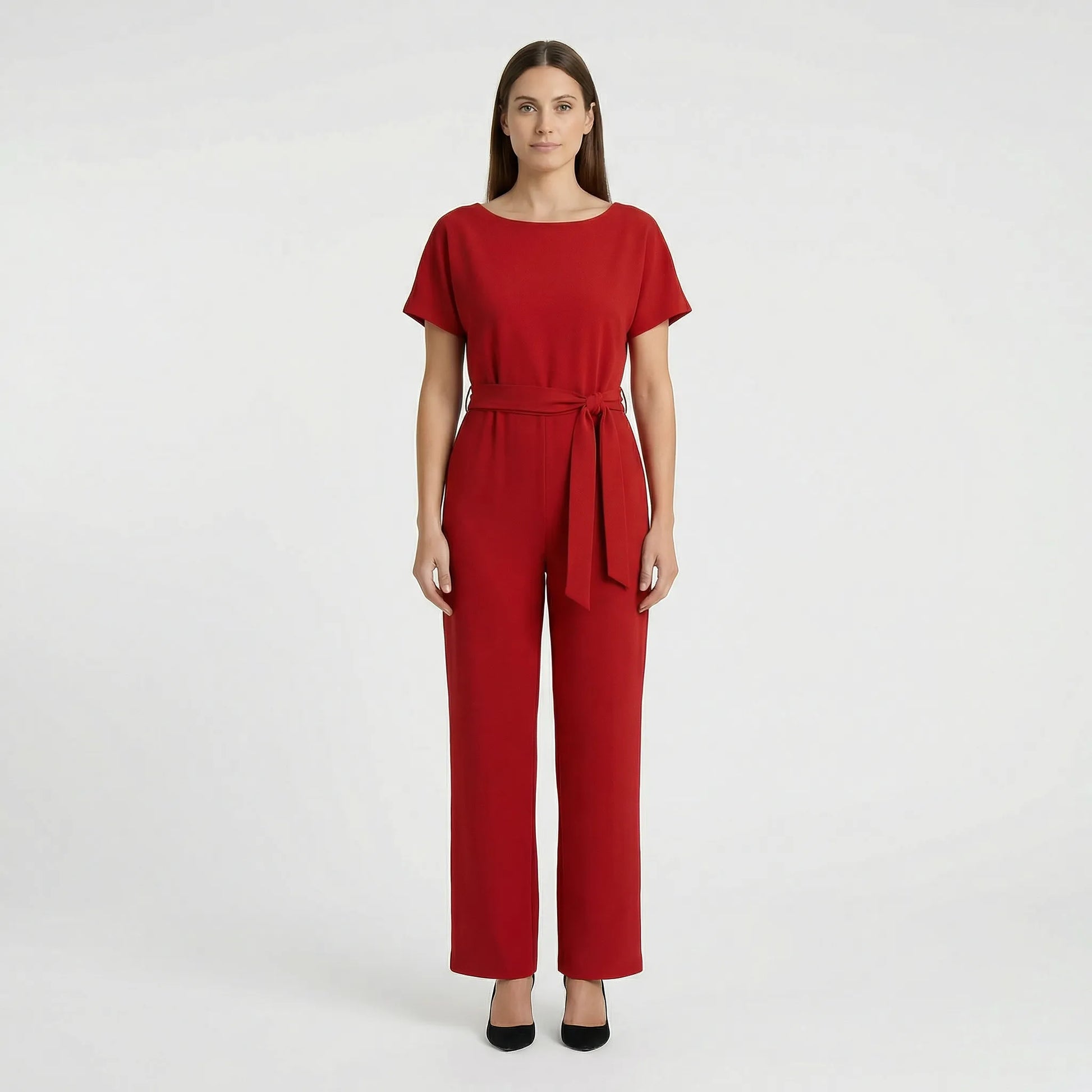 Minimalist Wide-Leg Jumpsuit - Lavinia