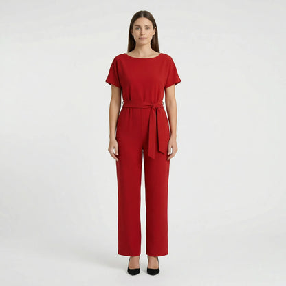 Minimalist Wide-Leg Jumpsuit - Lavinia