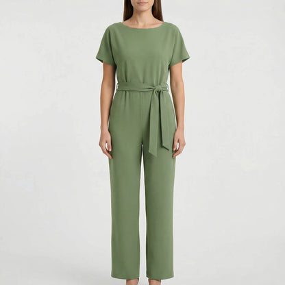 Minimalist Wide-Leg Jumpsuit - Lavinia