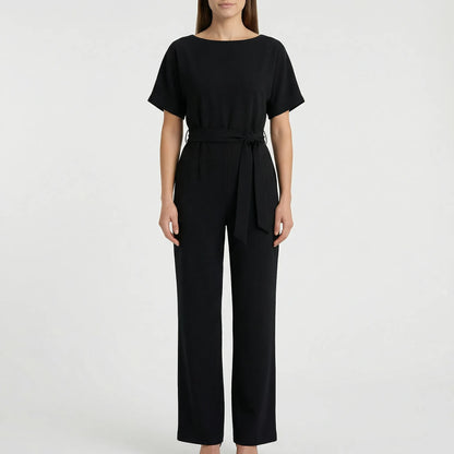 Minimalist Wide-Leg Jumpsuit - Lavinia