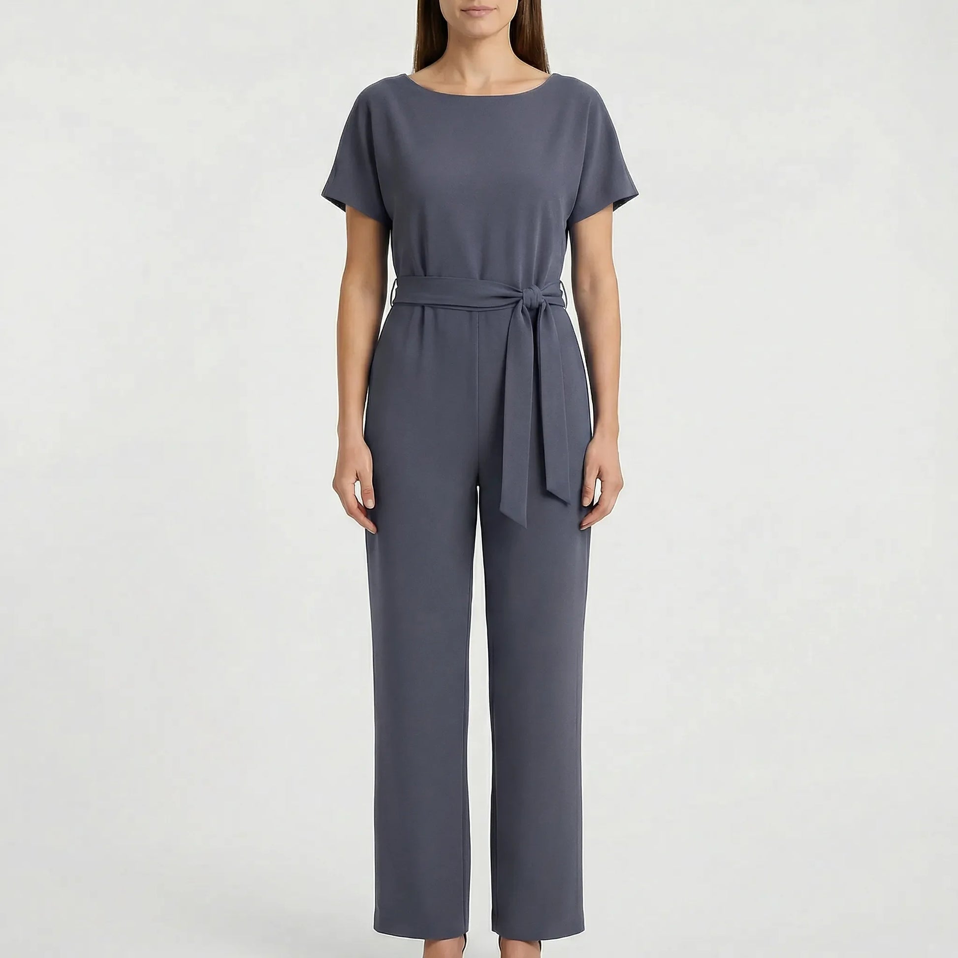 Minimalist Wide-Leg Jumpsuit - Lavinia