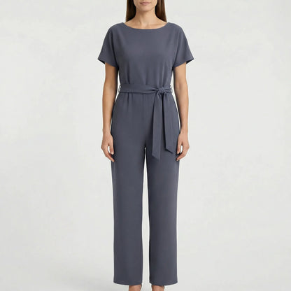 Minimalist Wide-Leg Jumpsuit - Lavinia