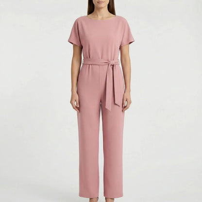 Minimalist Wide-Leg Jumpsuit - Lavinia