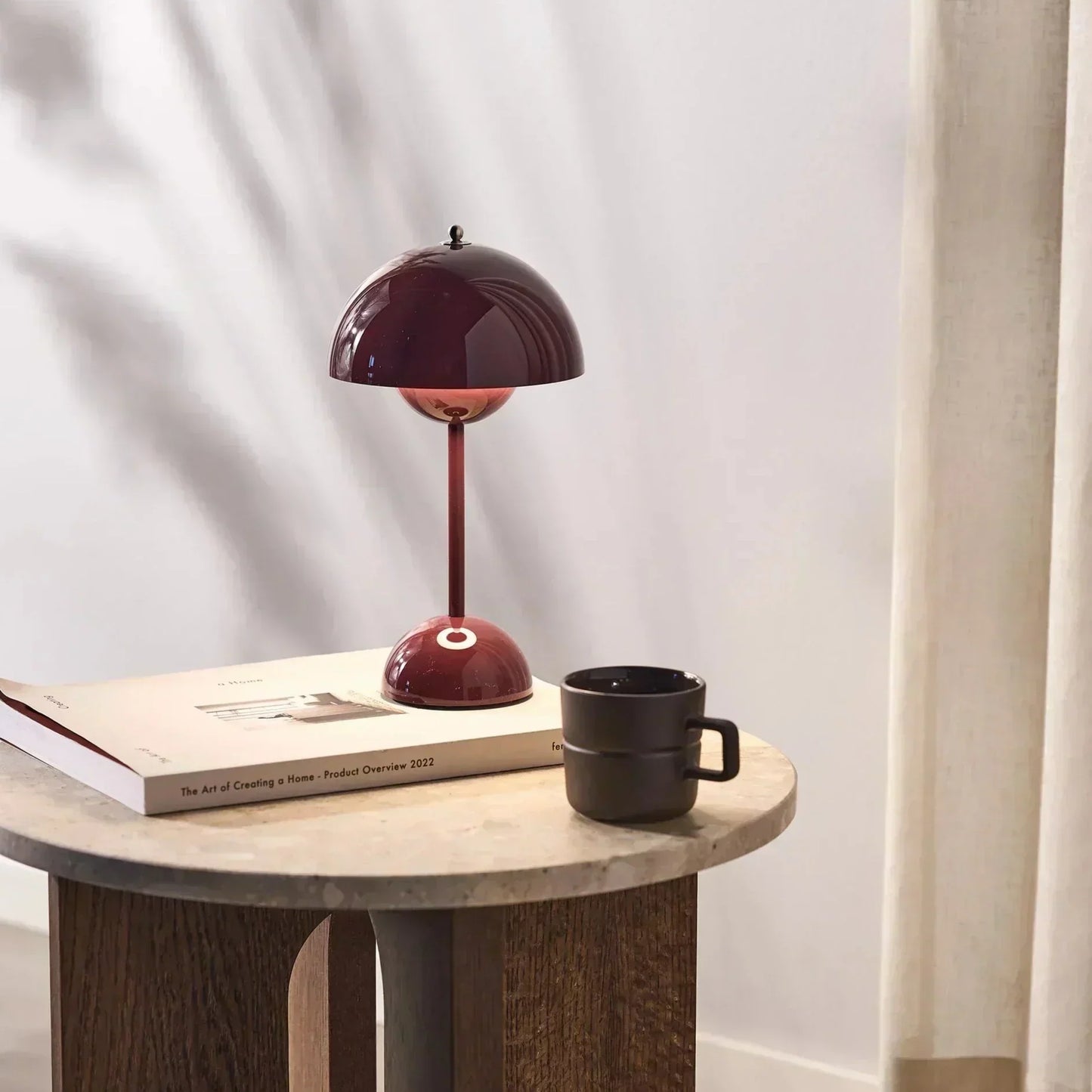Minimalistische Tischlampe Metall - GlowLuxe