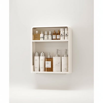 Minimalistisches Badregal Aus Kunststoff - SpaceTidy