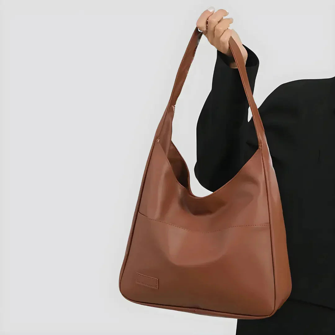 Vegan Leather Shoulder Bag for Women - Noor