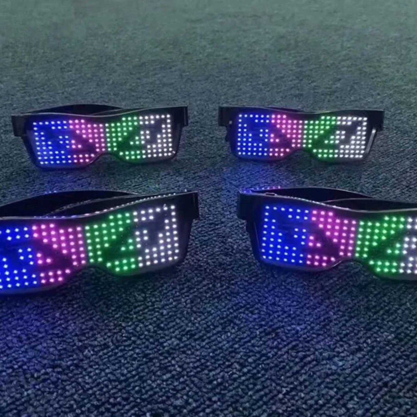 App-Programmable LED Party Glasses - GlowBeat