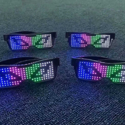 App-Programmable LED Party Glasses - GlowBeat