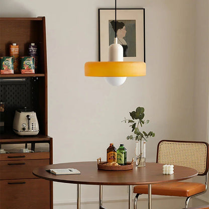Bauhaus Stained Glass Pendant Lamp 9