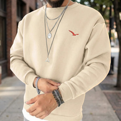 Modern Crew Neck Sweatshirt Mens - Tiago