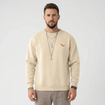 Modern Crew Neck Sweatshirt Mens - Tiago