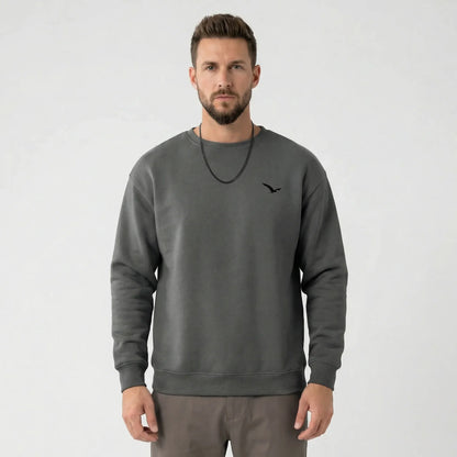Modern Crew Neck Sweatshirt Mens - Tiago