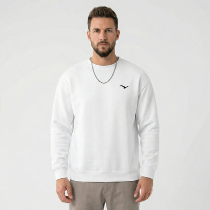 Modern Crew Neck Sweatshirt Mens - Tiago