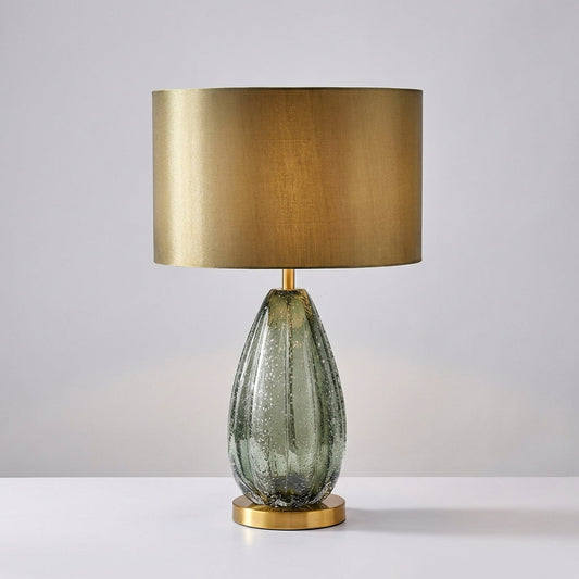 Modern Glass Base Table Lamp - Luminarex
