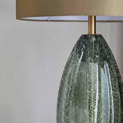 Modern Glass Base Table Lamp - Luminarex