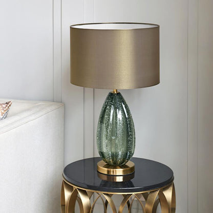 Modern Glass Base Table Lamp - Luminarex