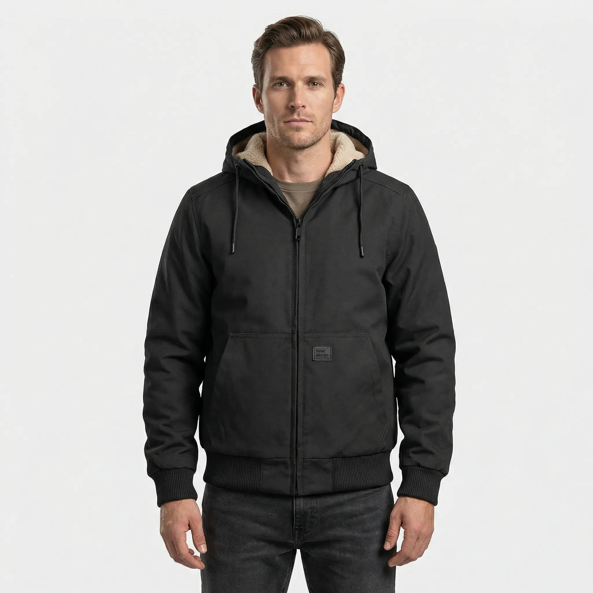 Modern Hooded Bomber Jacket - Arvid