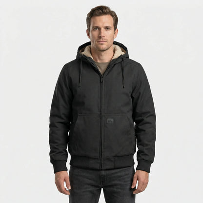 Modern Hooded Bomber Jacket - Arvid