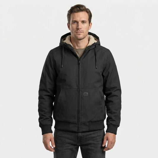 Modern Hooded Bomber Jacket - Arvid