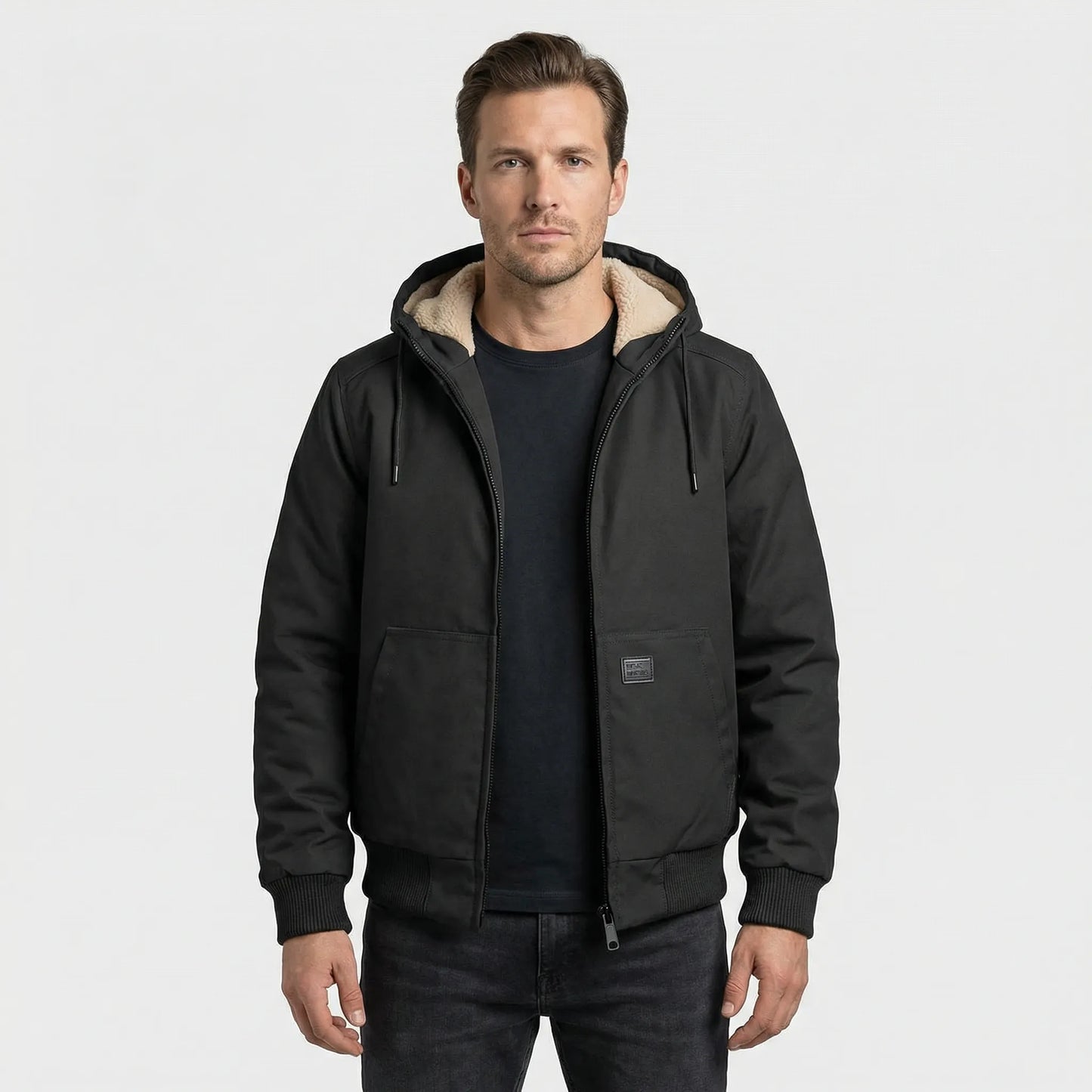 Modern Hooded Bomber Jacket - Arvid