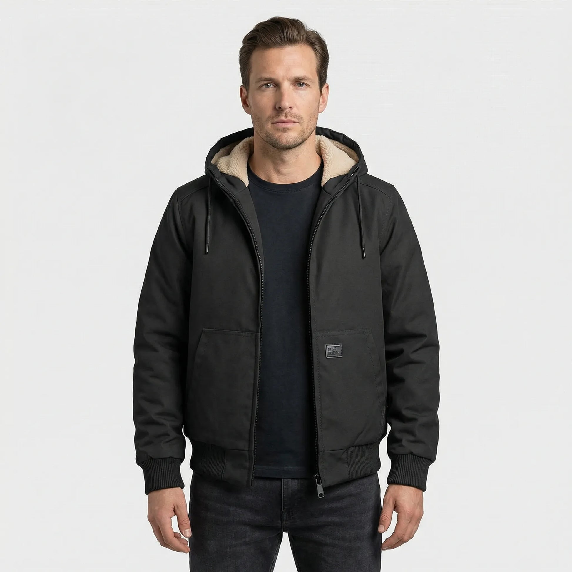 Modern Hooded Bomber Jacket - Arvid