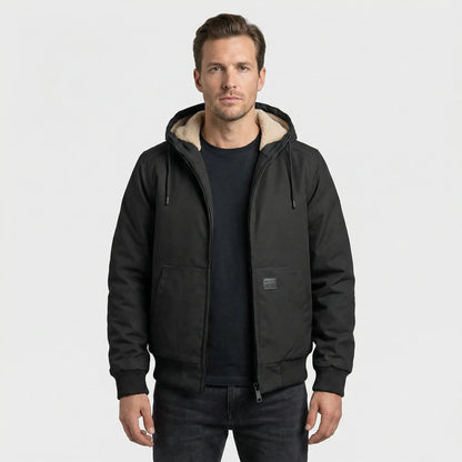Modern Hooded Bomber Jacket - Arvid