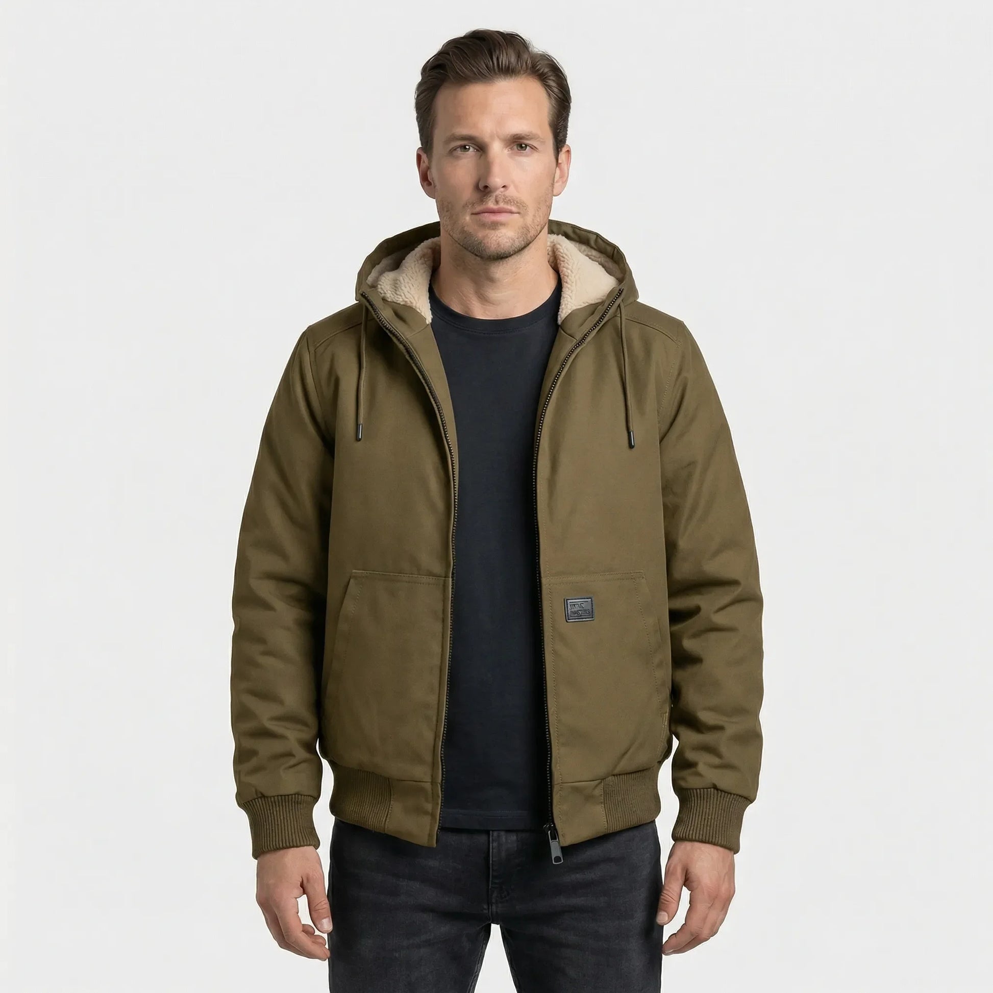 Modern Hooded Bomber Jacket - Arvid