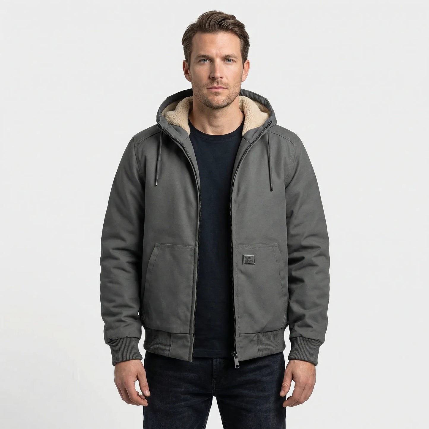 Modern Hooded Bomber Jacket - Arvid